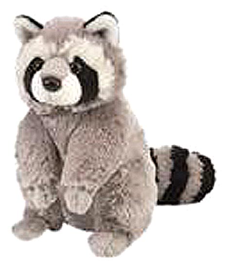 raccoon teddy bear