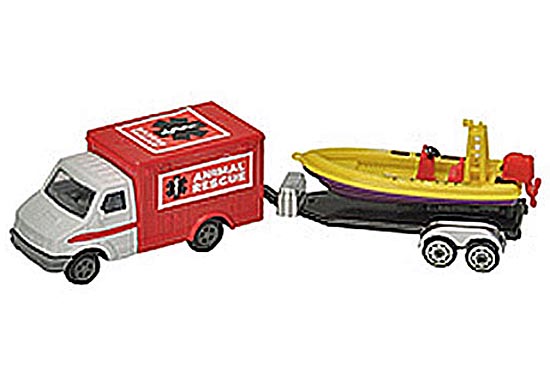 toy boat and trailer